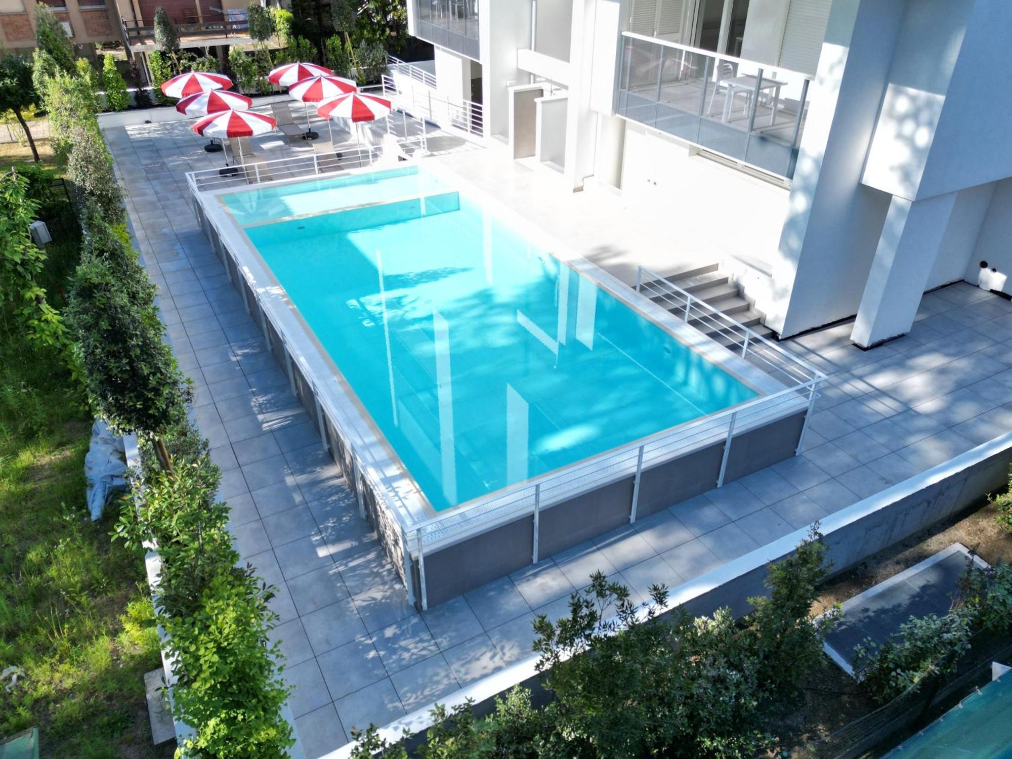 Nuovo Condominio Con Piscina E Garage Bibione Exterior photo